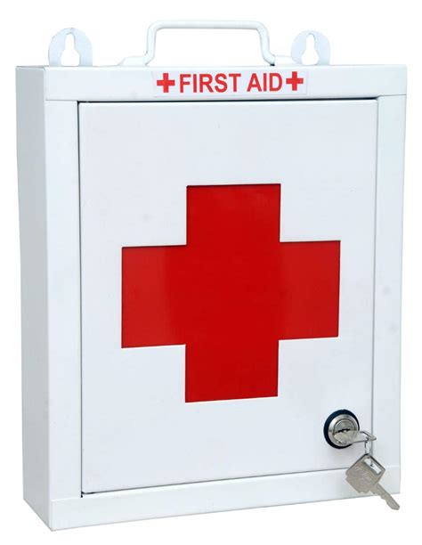 first aid kit metal box|first aid metal box mountable.